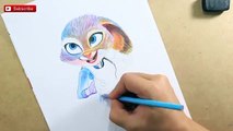 Un et un à un un à dessiner cerceaux Comment à Il comment dessiner judy judy Zootopia Hopps Zootopia