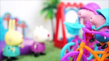 Famille porc jouet Peppa la george va à lépicerie en surprises jouets portugais
