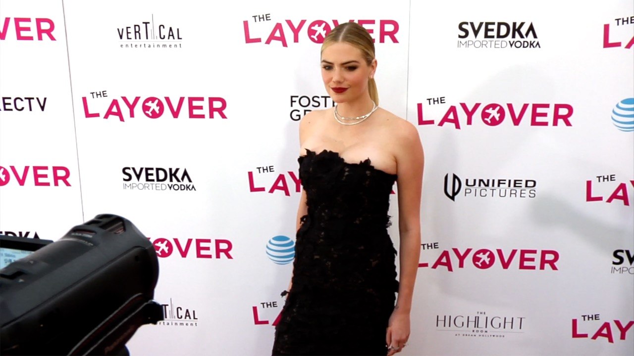 Kate Upton "The Layover" Premiere Red Carpet