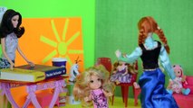 Ana la Sí congelado conocido Barbie casa elsa barbie crianza rompiendo casa barbie 2 novelinha portu