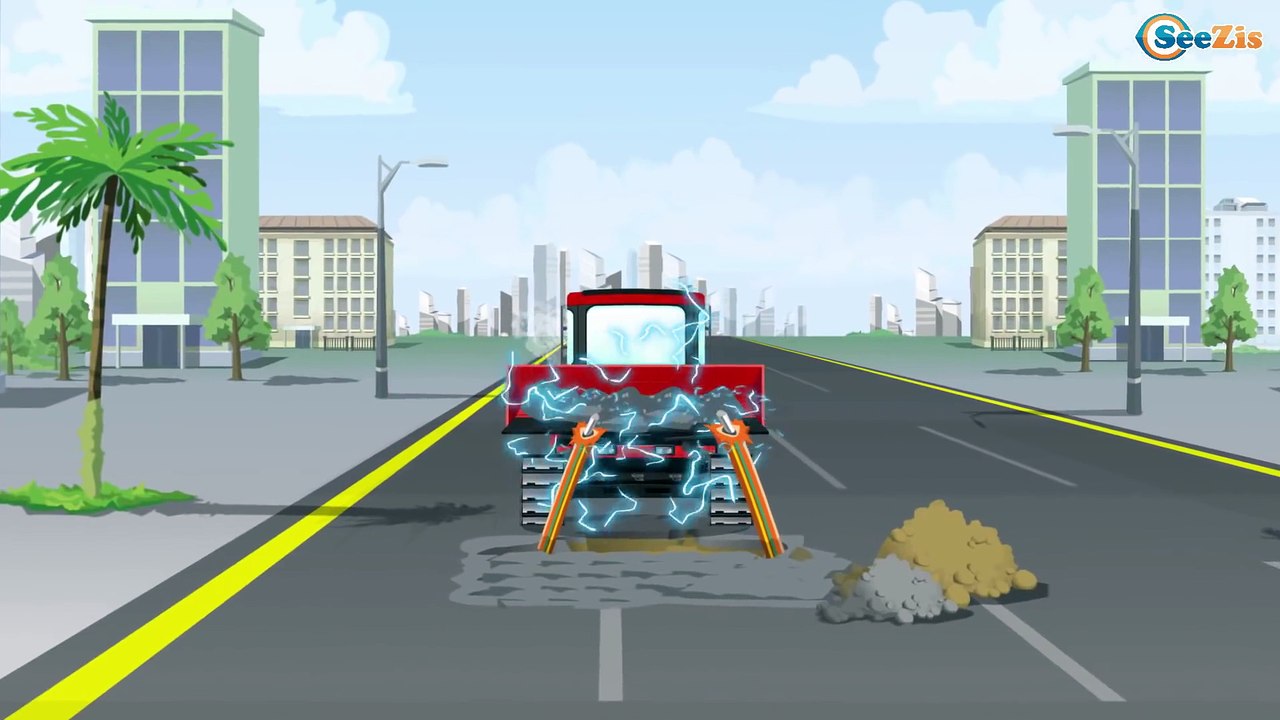 Learn Colours With Blue Monster Truck Lightning...