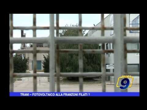 Trani | Fotovoltaico alla Franzoni Filati