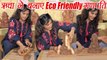 Richa Chadha making Eco Friendly Ganesha; Watch Video | FilmiBeat