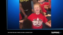 Une pom-pom girl obligée de faire le grand écart, les images chocs (vidéo)