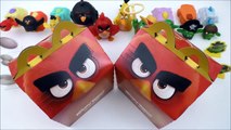 2016 McDONALDS EVERYTHING ANGRY BIRDS MOVIE HAPPY MEAL ACTION BIRD CODES FOOD TOYS BOX CO