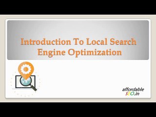 Introduction To Local Search Engine Optimization