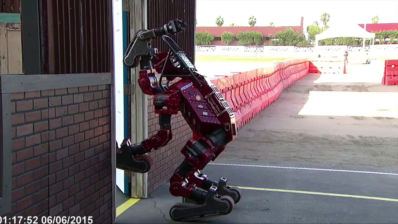A Compilation of Robots Falling Down at the DARPA Robotics Challenge