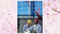 Download PDF Construction Law for Managers, Architects, and Engineers FREE