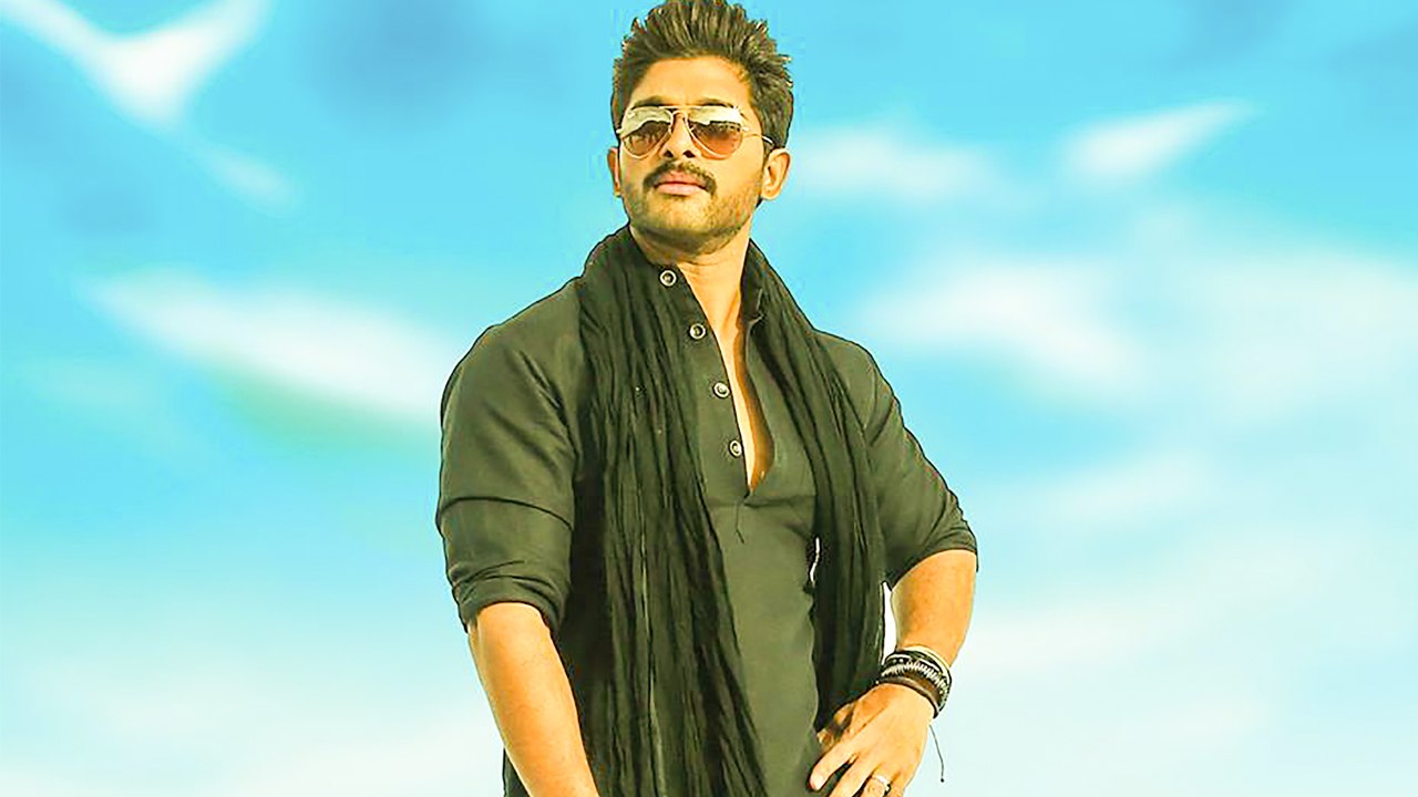 south indian actors Allu Arjun Action Look
