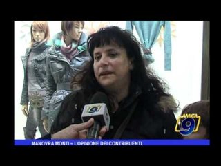 Manovra Monti | L'opinione dei contribuenti