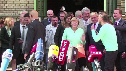 Merkel en route pour un nouveau mandat de chancelière