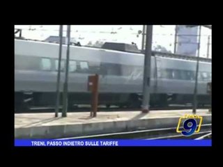 Treni, passo indietro sulle tariffe