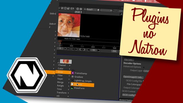 Como instalar plugins no Natron