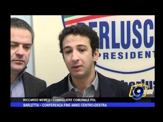 Barletta | Coferenza fine anno centro-destra
