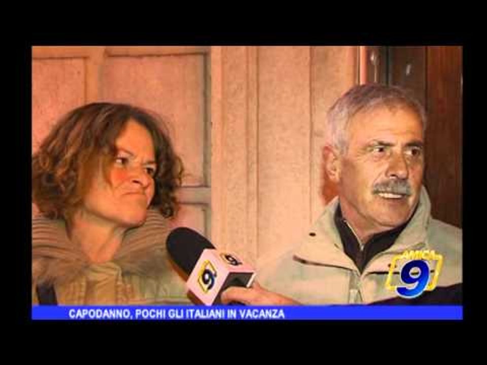 Capodanno, pochi gli italiani in vacanza