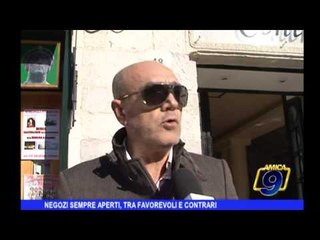 Negozi sempre aperti, tra favorevoli e contrari