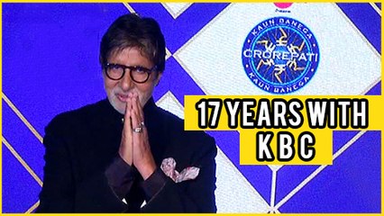 Amitabh Bachchan Talks About His 17 Years Of Kaun Banega Crorepati Journey