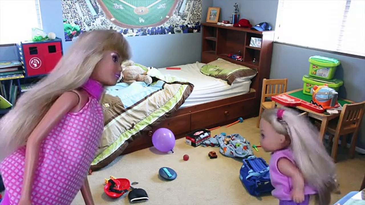 Video para de dibujos animados muñeca Barbie con ❀ muñecas Barbie juguetes Barbie vestido de la novia niñas Wedd