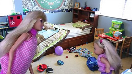 Video para de dibujos animados muñeca Barbie con ❀ muñecas Barbie juguetes Barbie vestido de la novia niñas Wedd