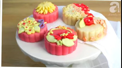 Cách làm Bánh trung thu hoa
