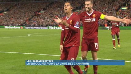 Champions League - Barrages - Le résumé de Liverpool/Hoffenheim (4-2)