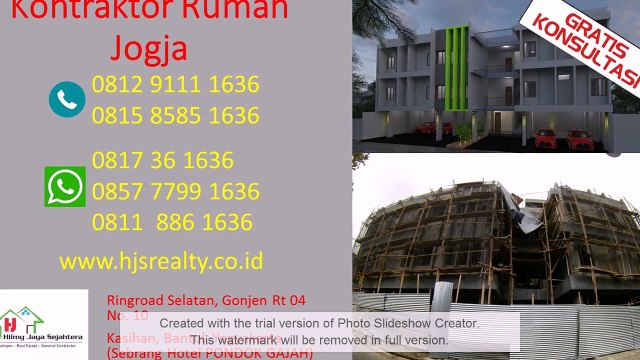 BERPENGALAMAN, WA 0811 886 1636, Kontraktor Rumah