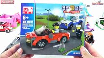 Voiture dessin animé gare jouets dessins animés pro la police lego | poste de police la police Lego lego