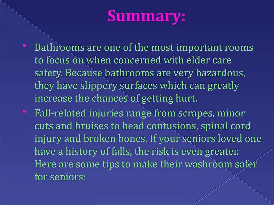 5 Useful Tips on Making Bathroom Safe for Seniors