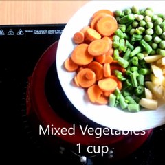 Easy Vegetable Biryani in Pressure Cooker - Pressure Cooker Biryani - Bachelors Biryani Recipe