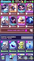 Clash royal, Nouvelles cartes + pack opening