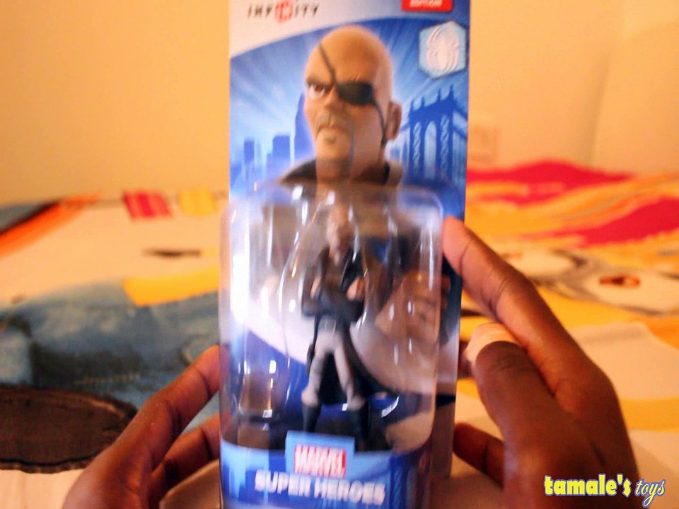 MARVEL SUPER HEROES NICK FURY REVIEW THE AVENGERS DISNEY INFINITY 6 + YEARS  Toys BABY Videos