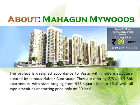 MAHAGUN MYWOODS @ 9560090022
