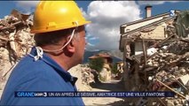 Italie : un an après, Amatrice est une ville fantôme