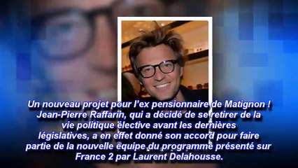 Laurent Delahousse donne sa chance à Jean-Pierre Raffarin
