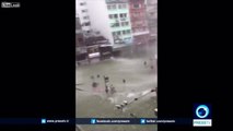 Vidéos impressionnantes du Typhon Hato en Chine !