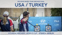 USA v Turkey – Recurve Mixed Team Bronze Final | Berlin 2017