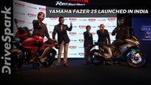 Yamaha Fazer 25 Launched In India - DriveSpark