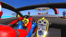 Şimşek McQueen ve Örümcek Adam Süper Hızlı Arabalarla Uçuyor (Çizgi Film Tadında - Türkçe Dublaj)
