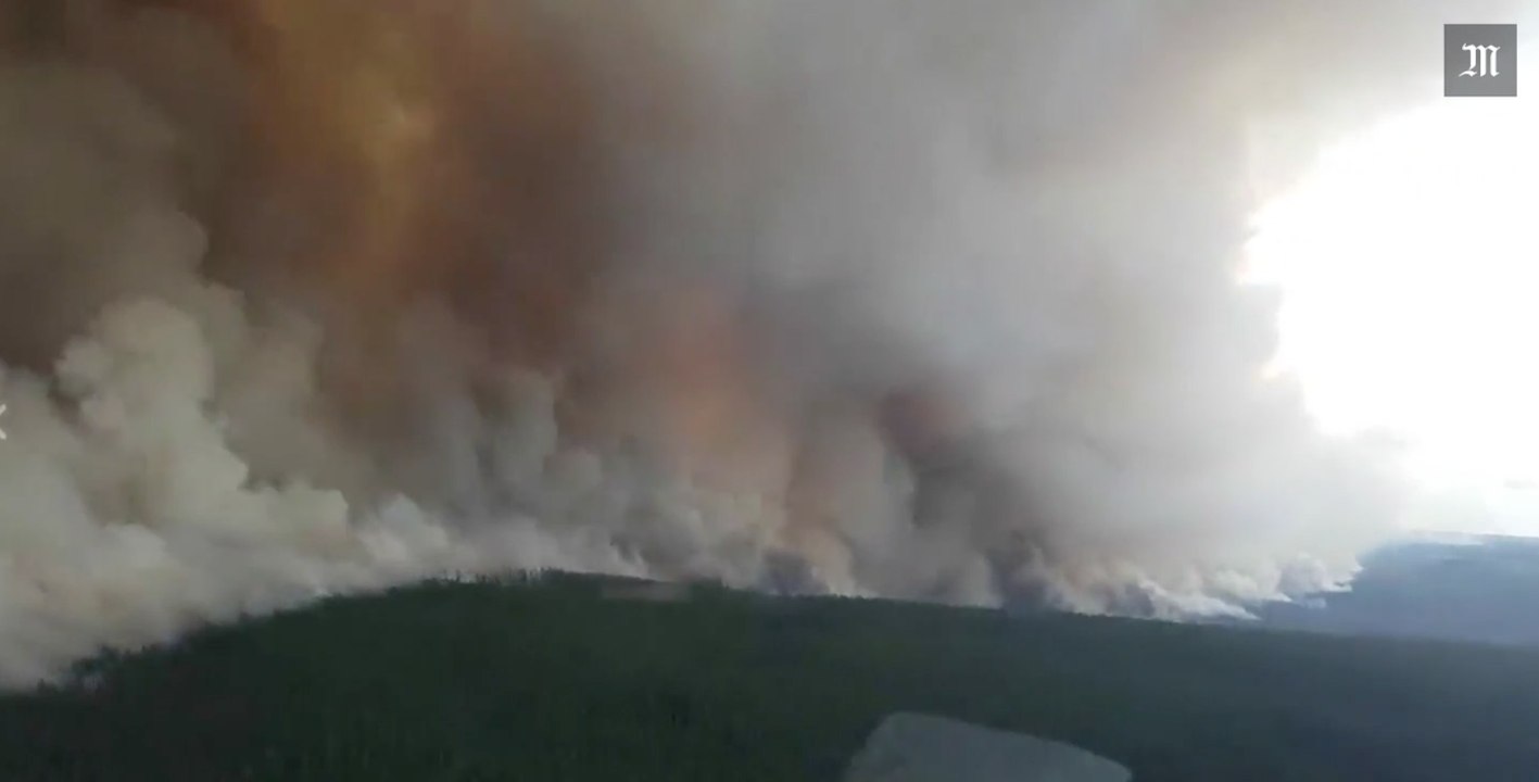 Le Canada en proie à des feux de forêt historiques