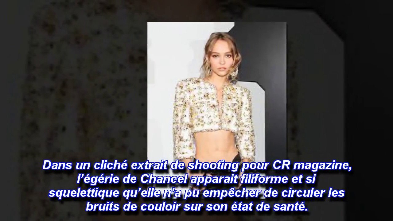 Lily-Rose Depp filiforme et si squelettique. Certains fans s’inquiètent- [Nouvelles 24h]