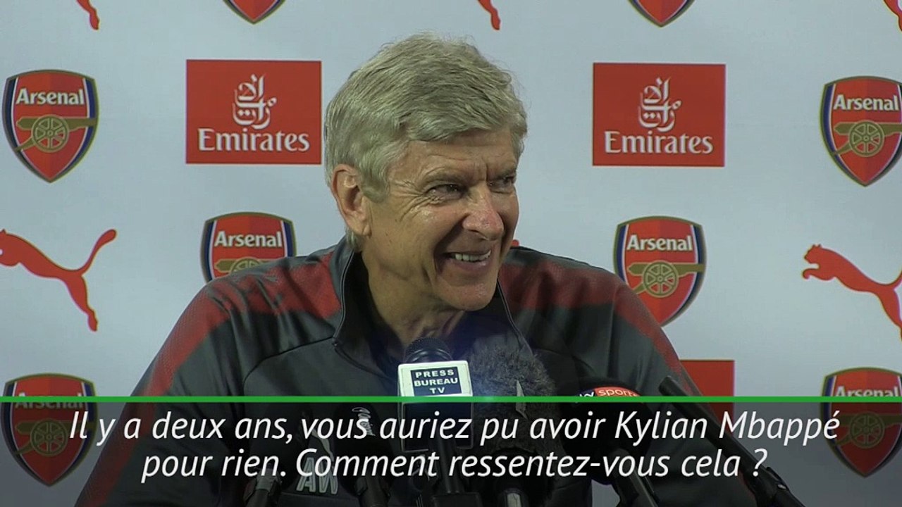 Transferts - Wenger : "180 millions pour Mbappé ? C’est très difficile à imaginer aujourd'hui"