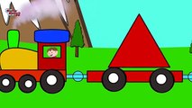 Figuras geometricas para preescolar en español. Aprende figuras geometricas con el tren Ch