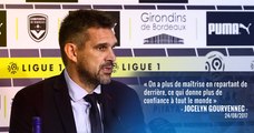 Point Presse de Jocelyn Gourvennec avant Bordeaux - Troyes