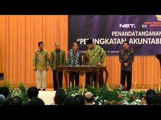 NET17 - Presiden Susilo Bambang Yudoyono menguji kinerja Badan Pemeriksa Keuangan