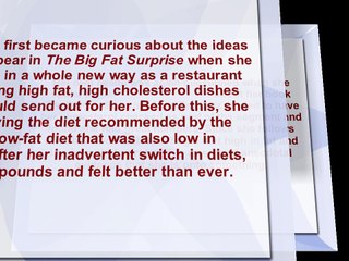 Nina Teicholz The Big Fat Surprise