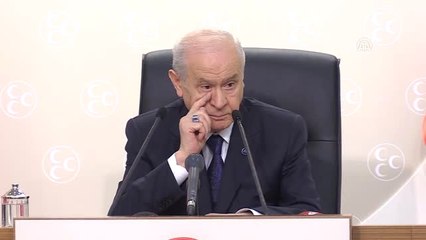 Bahçeli: "Siyaseti İç Çamaşır Seviyesine Düşürmemek Lazımdır"
