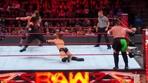John Cena & Roman Reigns vs. The Miz & Samoa Joe Raw, Aug. 21, 2017