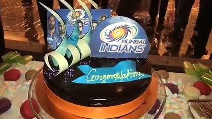Mumbai Indians Funny Winning Celebrations at Hotel @IPL10 2017