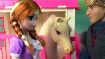 Gelé cheval partie Princesse reine séries écuries Disney prince hans anna kristoff 12 barbie