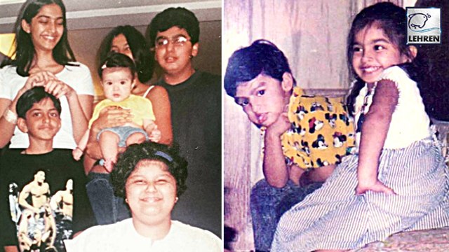 Sonam Kapoor & Arjun Kapoor's UNSEEN Childhood Pics
